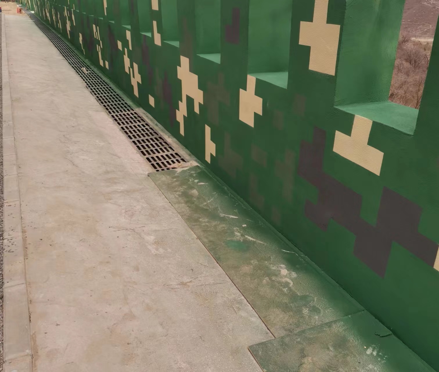 铜仁围墙迷彩喷涂,数迷彩漆